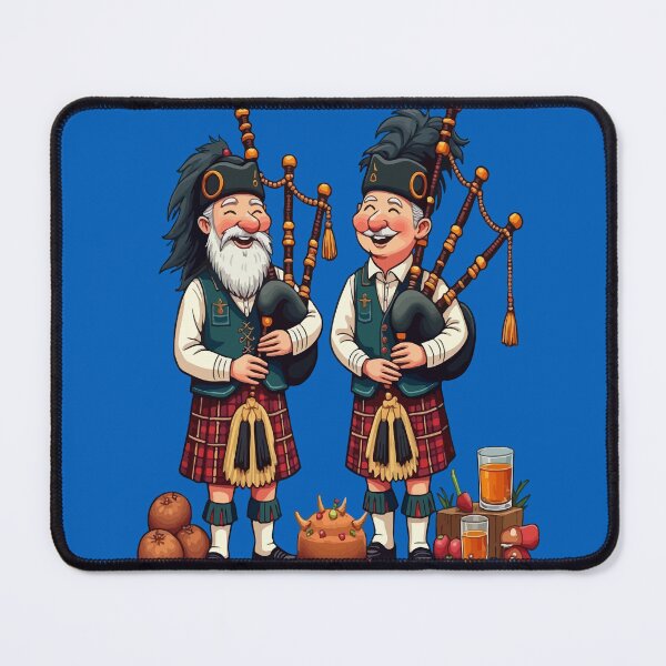 Item preview, Pipers Duties For The Haggis Procession Burns Night Art designed and sold by taiche.
