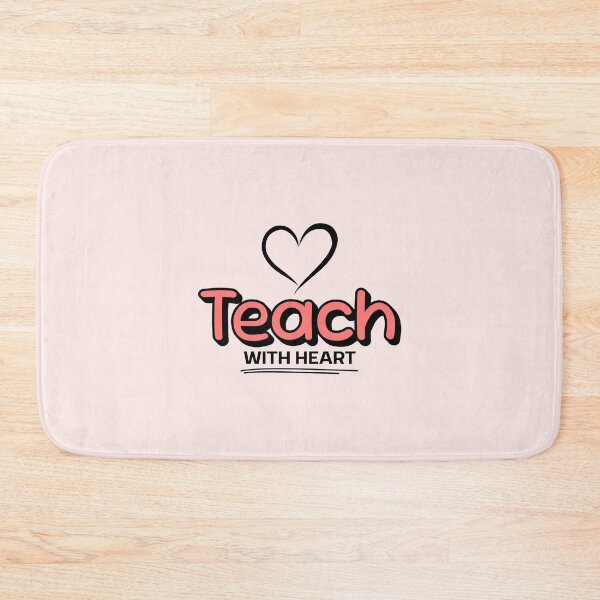 Item preview, Teach with Heart designed and sold by musthavewords.