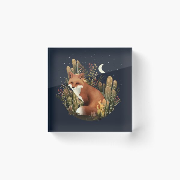 Item preview, FOX IN THE NIGHT designed and sold by Paper Bee Gift Shop.
