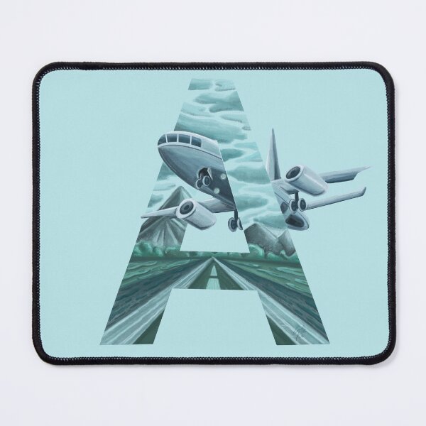 Item preview, Letter A paired with Airplane designed and sold by Kaushlydraw.