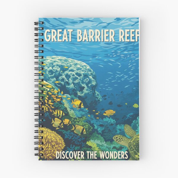 Item preview, Australian Great Barrier Reef Retro  designed and sold by 4rtistcDrift.