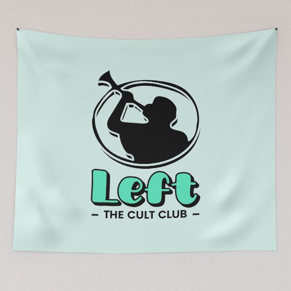 Item preview, Left the Cult Club designed and sold by musthavewords.