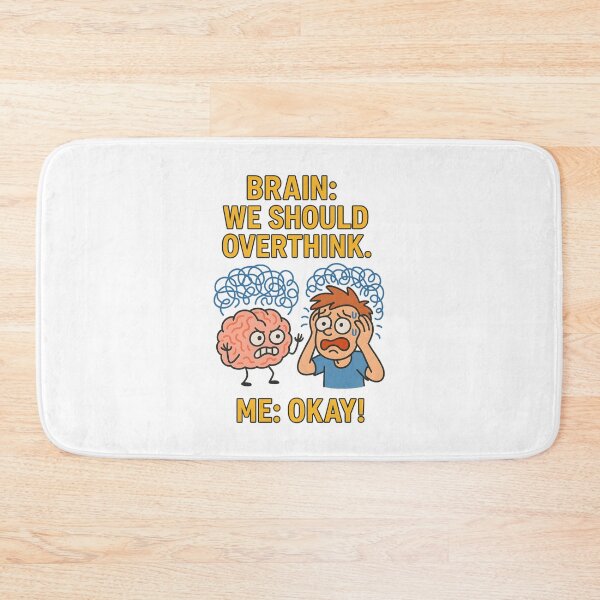 Item preview, Overthinking Buddies: Brain and Me in Crisis Mode designed and sold by inkNext.