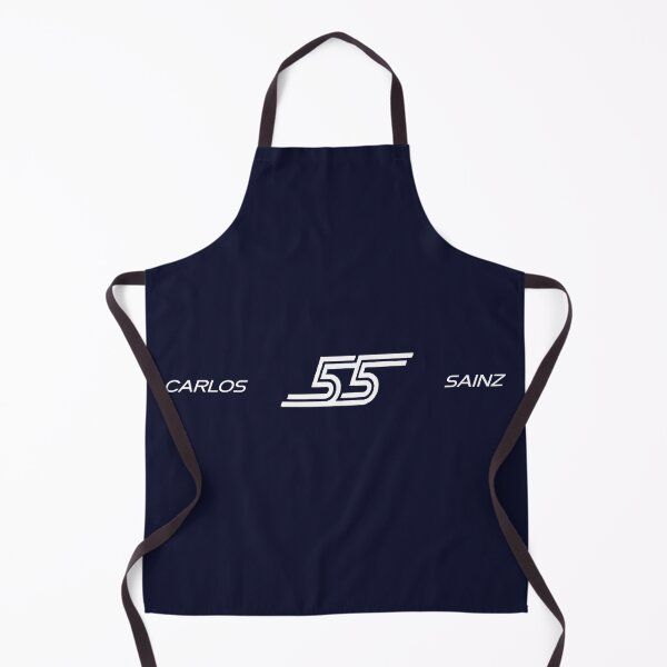 Item preview, Carlos Sainz F1 Spanish Flag Logo - Number 55 Motorsport Graphic Design designed and sold by Studio F1Grid.