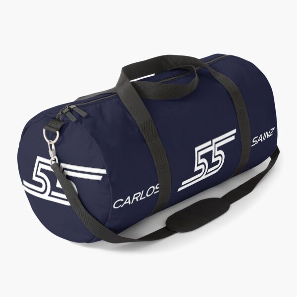 Artikelvorschau, Carlos Sainz F1 Spanisches Flaggenlogo - Nummer 55 Motorsport-Grafikdesign entworfen und verkauft von Studio F1Grid.