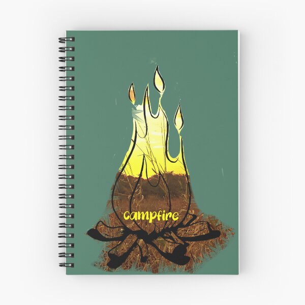Item preview, Campfire Campers Fire With Sunrise  designed and sold by MsArtyCrafts.
