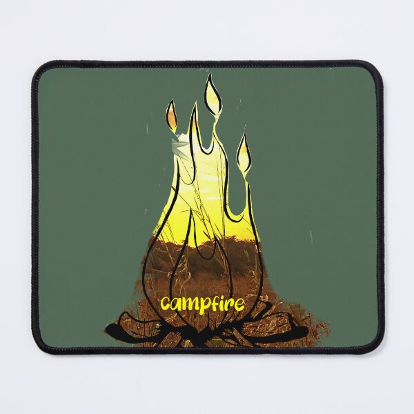 Item preview, Campfire Campers Fire With Sunrise  designed and sold by MsArtyCrafts.