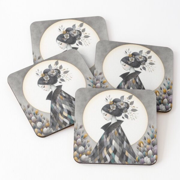 Item preview, Embracing the whispers of the moonlight designed and sold by Beyondnote-Art.