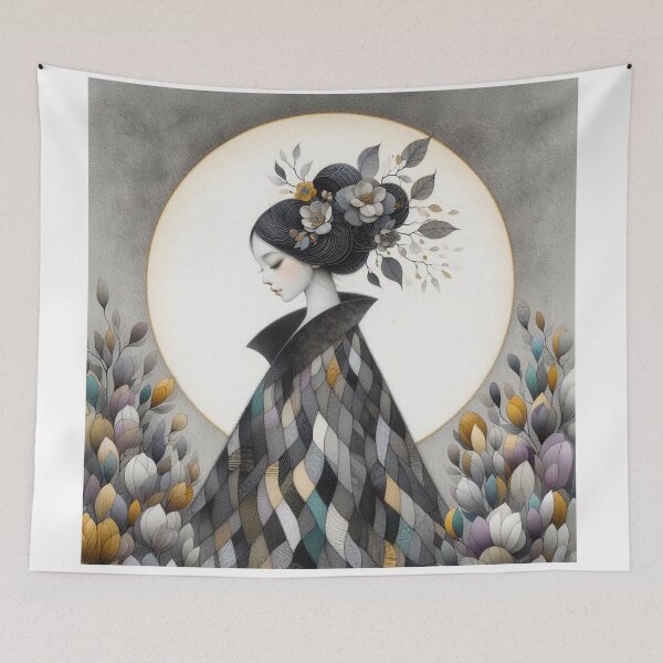 Item preview, Embracing the whispers of the moonlight designed and sold by Beyondnote-Art.