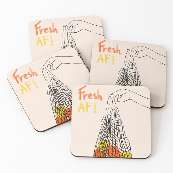 Item preview, Keeping It Fresh AF, Always, Stay Fresh, Carry Light, Weekend Grocery Run designed and sold by Kintsugi99.