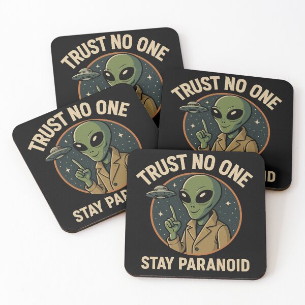 Item preview, Trust No One. Stay Paranoid designed and sold by M4K3RB0T.