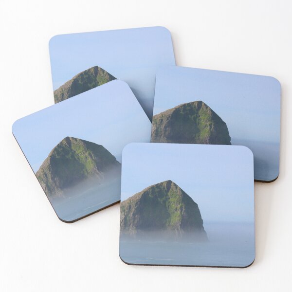 Item preview, Haystack Rock in Fog designed and sold by Micki Selvitella.