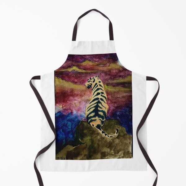 Item preview, Wanderer Tiger above the Sea of Fog designed and sold by TahelArt.
