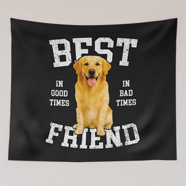 Item preview, BEST FRIEND - GOLDEN RETRIEVER | Pets and Dogs lovers for Men and Women t-shirt designed and sold by panchiTWO.