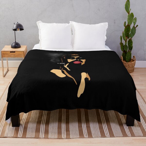 Item preview, Lady Silhouette Sexy Smoking Hand Drawn Art designed and sold by Maggie1171.
