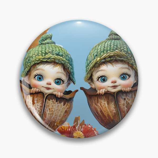 Item preview, Gumnut Cradle - Tiny Woodland Nappers designed and sold by ArtisticDesignsbyLinda.