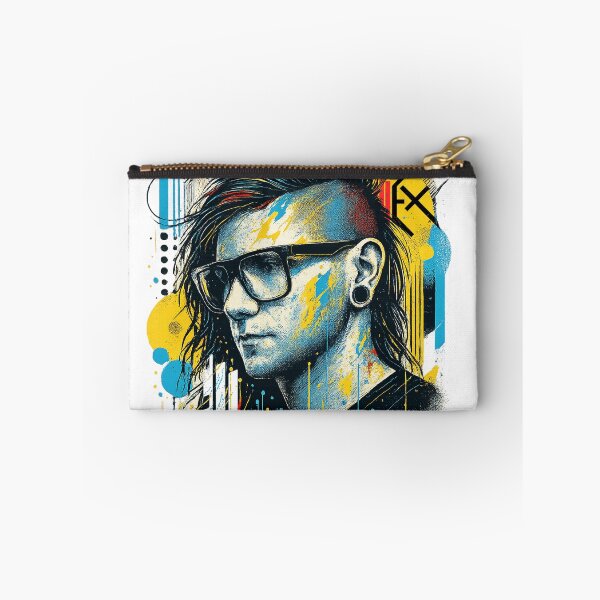 Item preview, Skrillex Street Art Portrait – Bold Graffiti-Style DJ Illustration designed and sold by sudhareditz.
