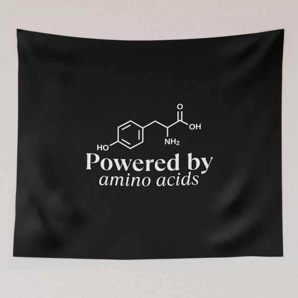 Item preview, Powered by amino acids designed and sold by musthavewords.