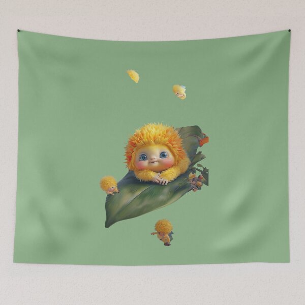 Item preview,  Leafy Adventure - Cheerful Gumnut Explorer designed and sold by ArtisticDesignsbyLinda.
