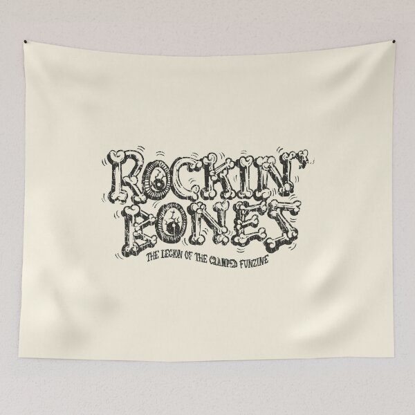 Item preview, Rockin' Bones Zine 1980 designed and sold by AstroZombie6669.