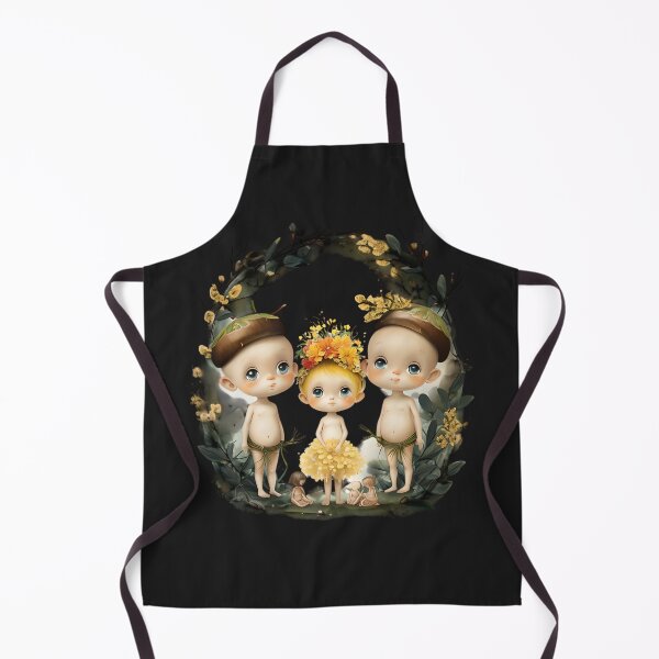 Item preview, Gumnut Trio - Australian Bushland Charm designed and sold by ArtisticDesignsbyLinda.