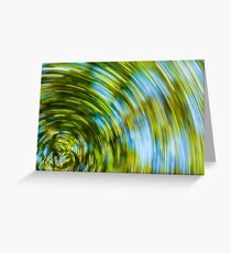 "Spinning" Greeting Card