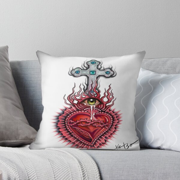 Item preview, Heart ,all seeing eye with cross  designed and sold by Mikekobo.
