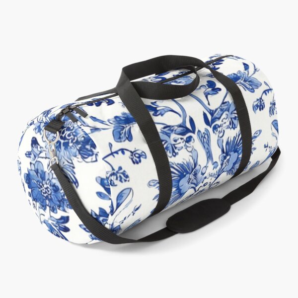 Item preview, Royal Delft Blue Floral Pattern designed and sold by GrinGalore.
