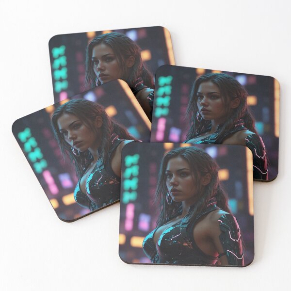 Item preview, Cyberpunk Character Portrait designed and sold by TeraForge.