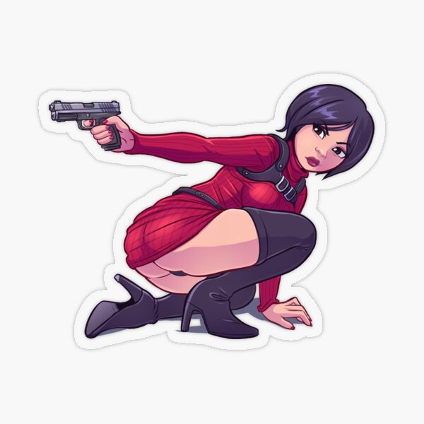 Item preview, Ada Wong zielt direkt auf Ihr Herz - Alt-Version designed and sold by EmilieEasie.