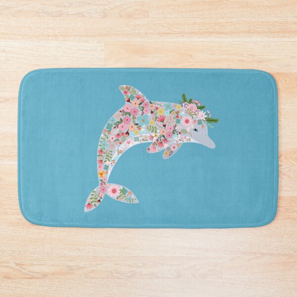 Item preview, Flower Dolphin designed and sold by IdinDesignShop.