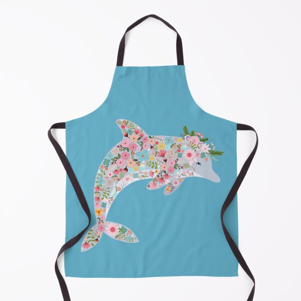 Item preview, Flower Dolphin designed and sold by IdinDesignShop.