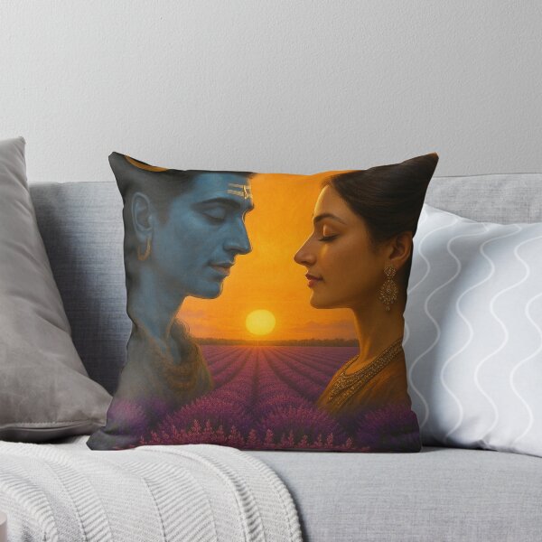 Item preview, Shiva & Parvati – Divine Union at Sunset designed and sold by rajaindra.