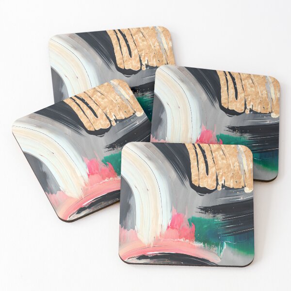 Item preview, Golden Swish Modern Painting designed and sold by DiscoMoonBoots.