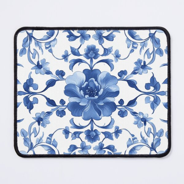 Item preview, Royal Delft Light Blue Floral Pattern designed and sold by GrinGalore.