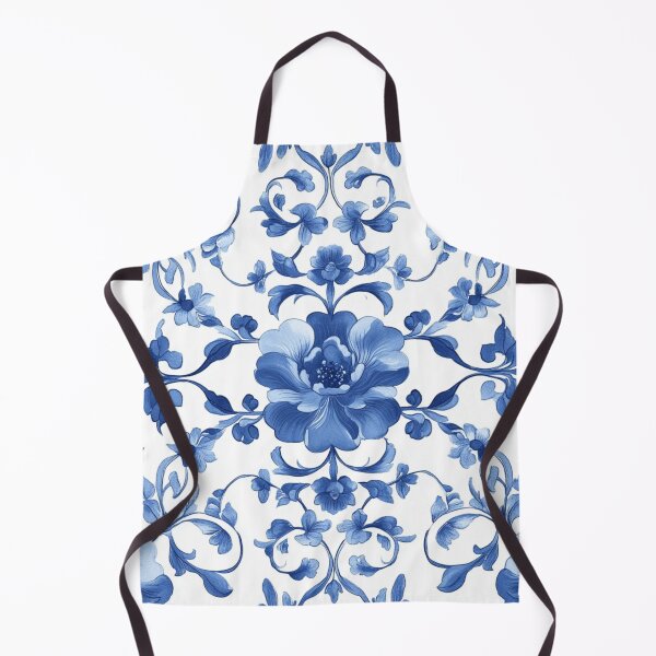 Item preview, Royal Delft Light Blue Floral Pattern designed and sold by GrinGalore.