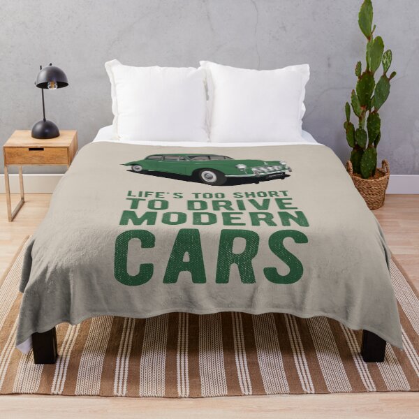 Item preview, Life's too short to drive modern cars with Morris Minor in green designed and sold by knappidesign.