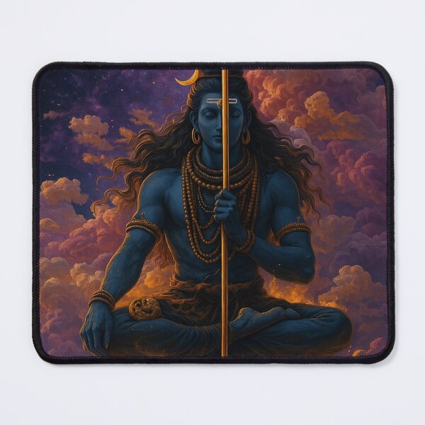 Item preview, Cosmic Shiva – Trident of Stillness and Fire designed and sold by rajaindra.