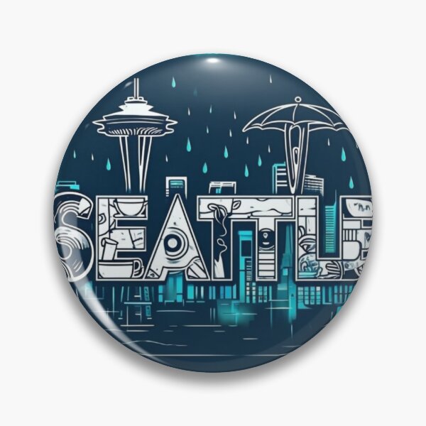 Item preview, Raintech Monoline Dream – Seattle Premium Cool Trendy Best Gift  designed and sold by Imaginarium of Chaos falcon88 .