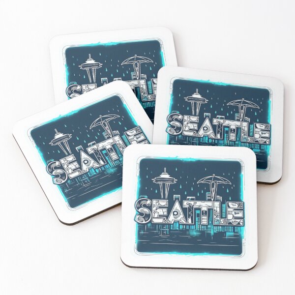 Item preview, Raintech Monoline Dream – Seattle Premium Cool Trendy Best Gift  designed and sold by Imaginarium of Chaos falcon88 .