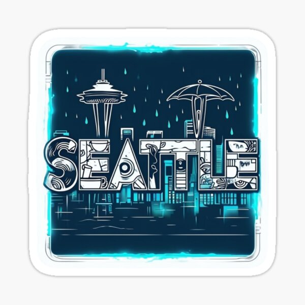 Item preview, Raintech Monoline Dream – Seattle Premium Cool Trendy Best Gift  designed and sold by Imaginarium of Chaos falcon88 .