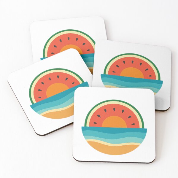 Item preview, Melon Sunset – Summer Slice Vibes designed and sold by TrendMesh.
