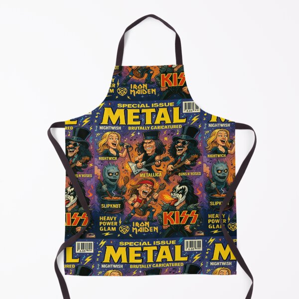 Item preview, Six Strings & Screams - Metal’s Loudest Faces, Drawn to Thrill designed and sold by Atarac.