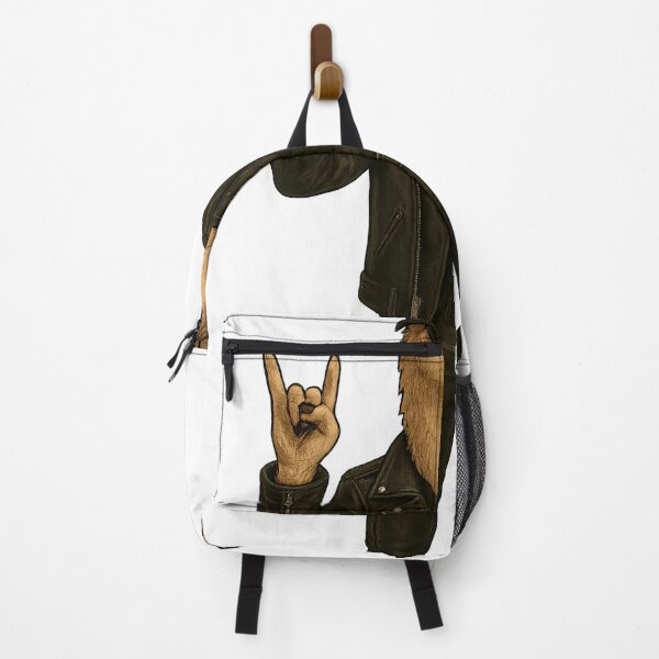 Artikelvorschau, Rocker Llama in Leather Jacket – Cool Llama with Sunglasses and Metal Hand Sign entworfen und verkauft von Daagath.