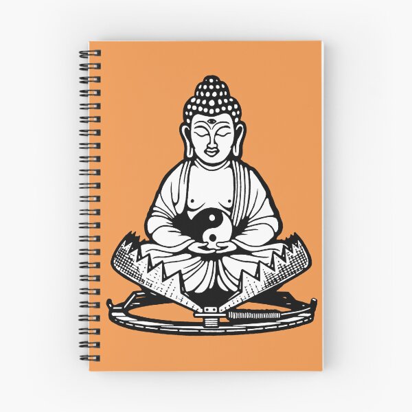Item preview, Buddha in a Beartrap - Inner Peace Meditation YinYang designed and sold by phonkadelic.