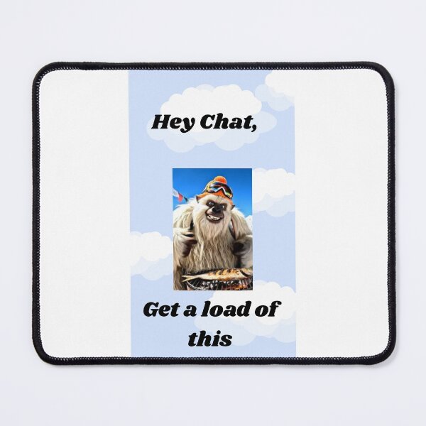 Item preview, AI TikTok yeti designed and sold by DustyC34.