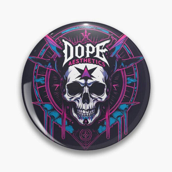 Item preview, Dope Aesthetics Skull designed and sold by Tragic City.