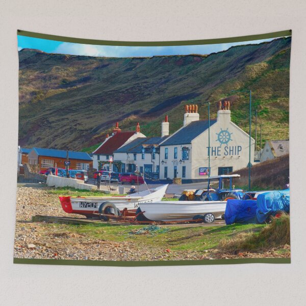 Item preview, The Ship Pub Saltburn designed and sold by Alisonchambers2.