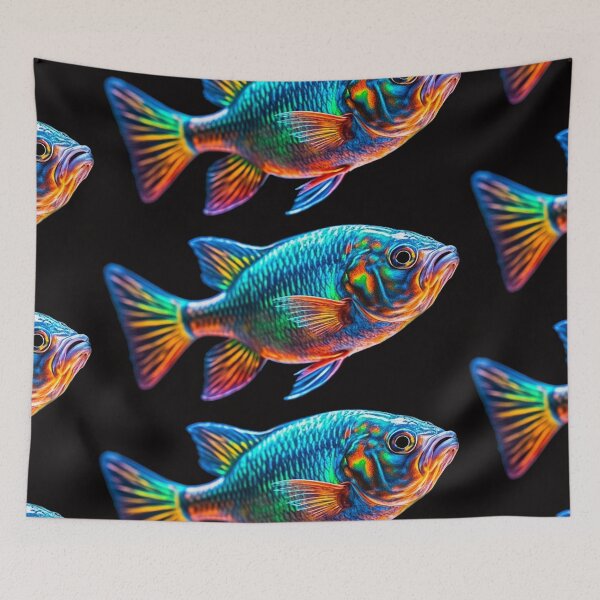 Item preview, Peces bioluminiscentes designed and sold by Vicarchaeopteryx.