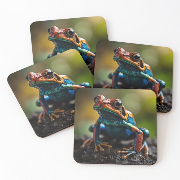 Item preview, Colorful Poison Dart Frog designed and sold by Vicarchaeopteryx.
